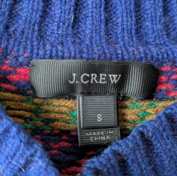 J. Crew Fair Isle Crewneck Sweater - Picture 6 of 12